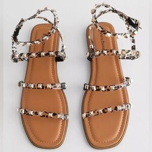 Pierre Dumas Edgy Strappy Ankle Sandal